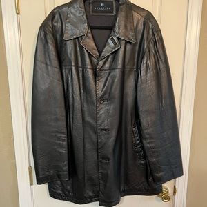 Kenneth Cole Reaction Lambskin Coat Men’s XL
